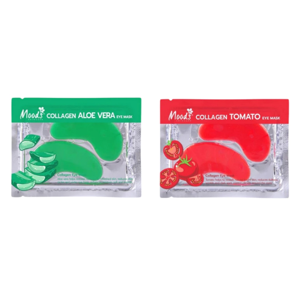 Moods Collagen Eye Mask Tomato/Aloe Vera