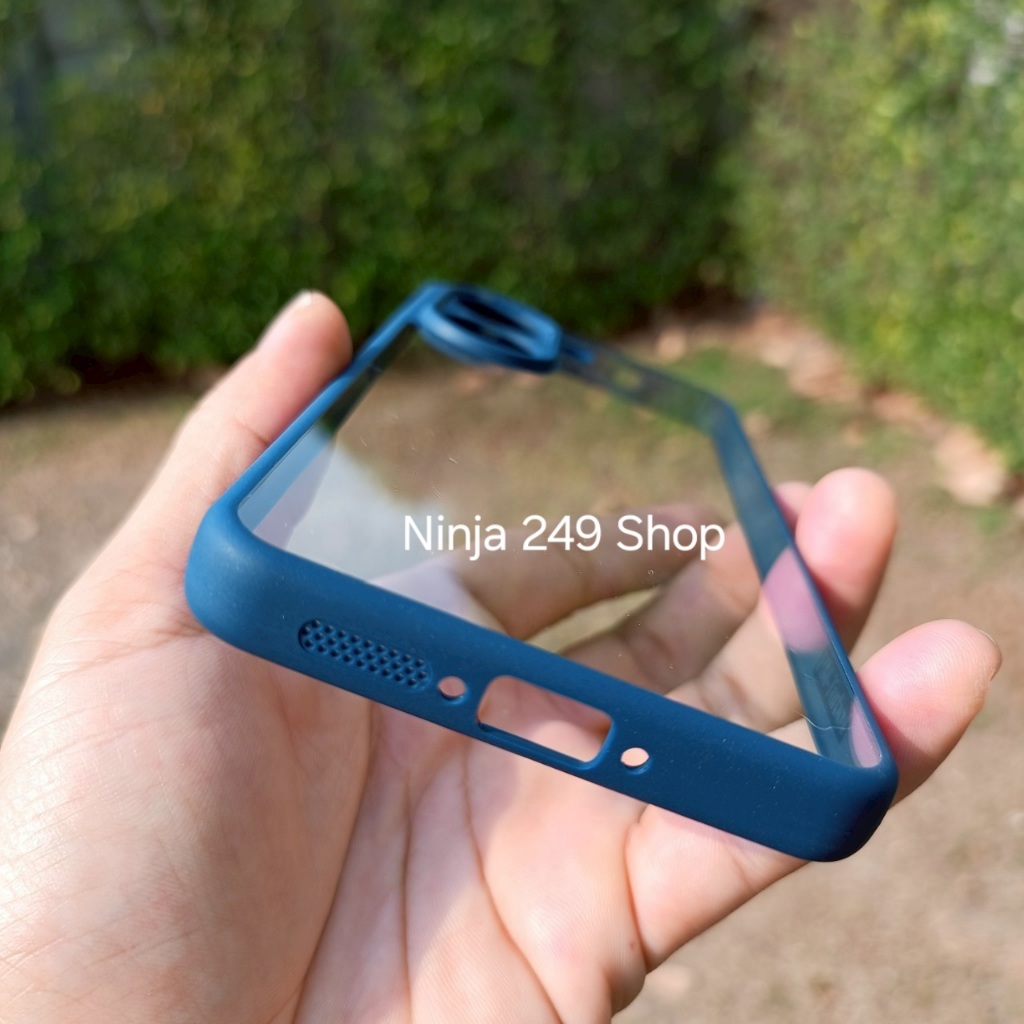 เคส สำหรับรุ่น Poco X7 Pro 5G (เฉพาะรุ่น Pro เท่านั้น) ขอบซิลิโคน+หลังพลาสติกใส #POCO X7Pro - รูปที่ 3