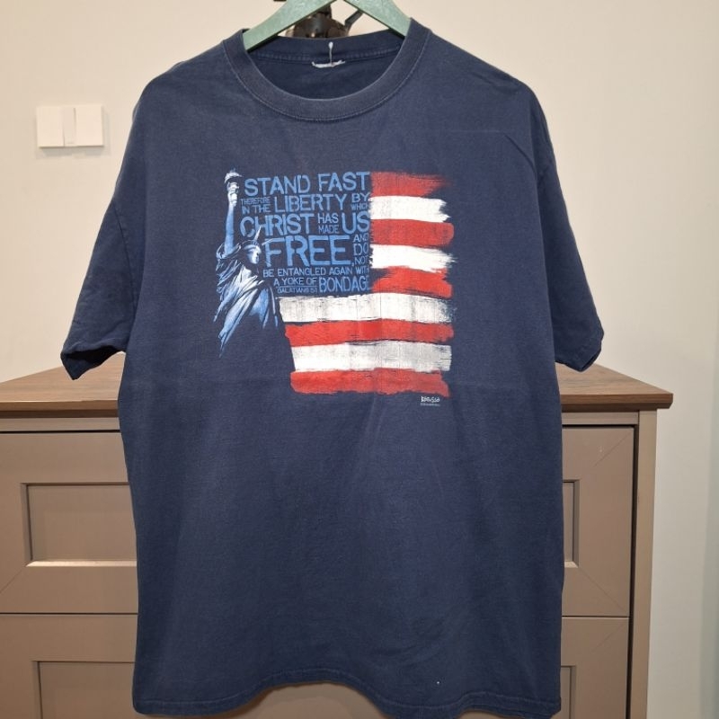 เสื้อยืด State of liberty 2013 kerusso size XL (AB88)