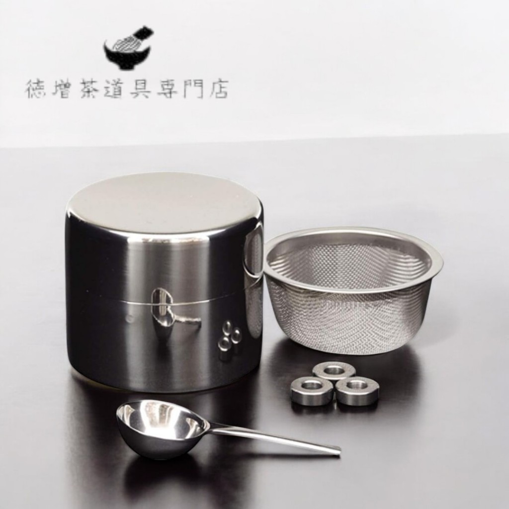มัทฉะ Kondo Stainless Steel Tea Strainer Canister 【ส่งตรงจากญี่ปุ่น】