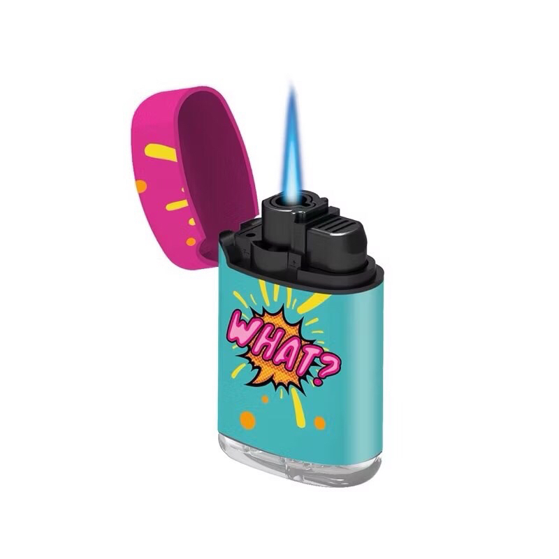 ไฟฟู่ Zengaz คละลาย 1 ชิ้น แบบเติมแก๊ส (ขณะส่งไม่มีแก๊สเติมไปให้)