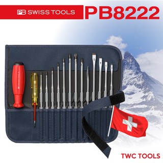 PB Swiss Tools ชุดไขควงซองหนัง พร้อมไขควงวัดไฟ รุ่น PB 8222 …
