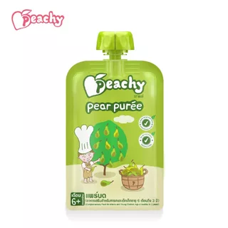Peachy อาหารเสริมสำหรับเด็ก รสแพร์บด 1 ถุง (R12)
