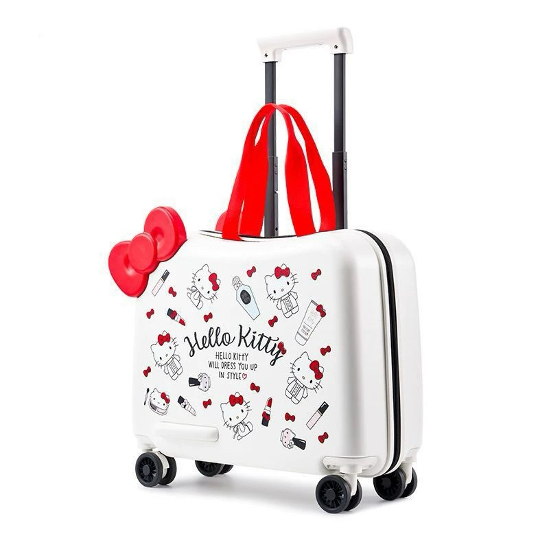 Travel bag Hello Kitty 20“ งานลิขสิทธิ์แท้ วัสดุดีมาก แข็งแรง งานดีมาก ถ่ายจากสินค้าจริง