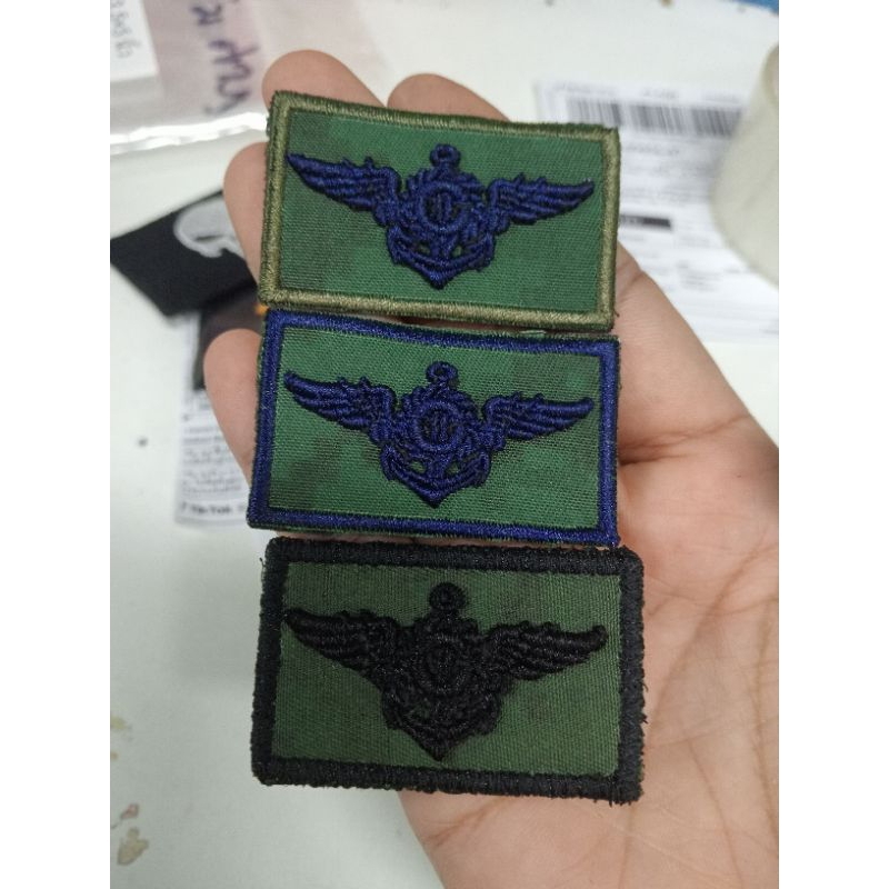 คอ สังกัด กลาโหม  แบบนูน3มิติ มีพร้อมส่งค่ะ