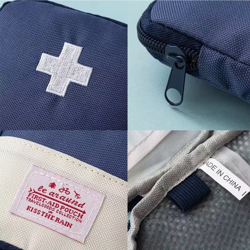 SIMMA ชุดฉุกเฉิน Fashion Mini Travel Medicine Pill Storage Bag