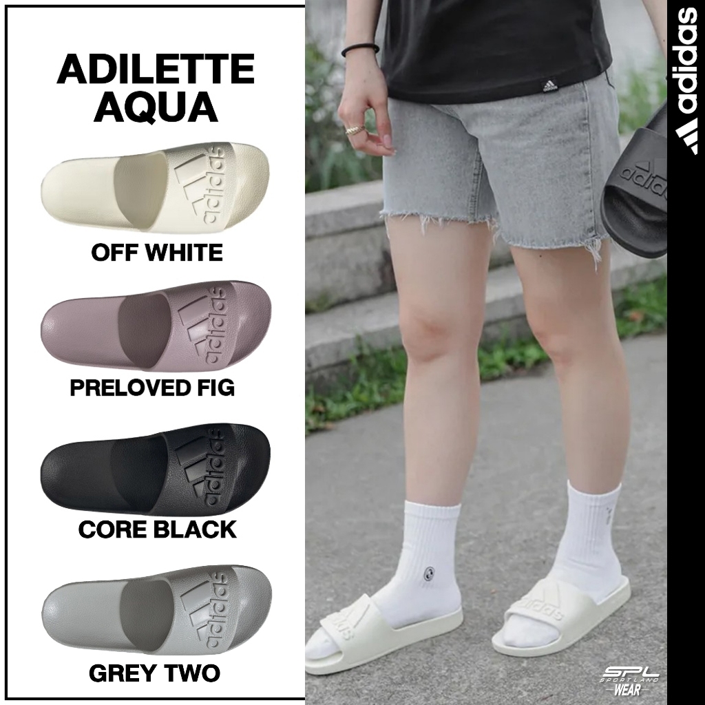 Adidas Collection อาดิดาส รองเท้าแตะ รองเท้าแฟชั่น Adilette Aqua IF7370 / IF7371 / IF6068 / IF6067 (800)