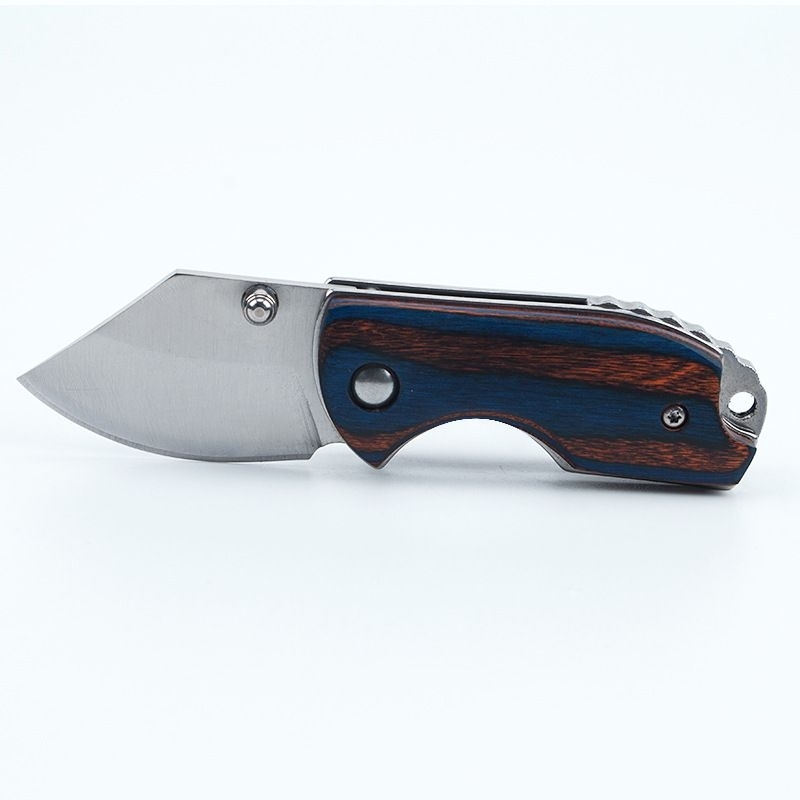 มีดพับ Browning (OEM) MINI จิ๋ว ด้ามไม้มะฮอกกานี ยาว 11.5" Liner Lock ใบมีดแสตนเลส