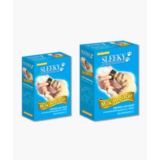 Sleeky milk replacer ขนาด 300 กรัม อาหารแทนนมสำหรับลูกสุนัขแ…