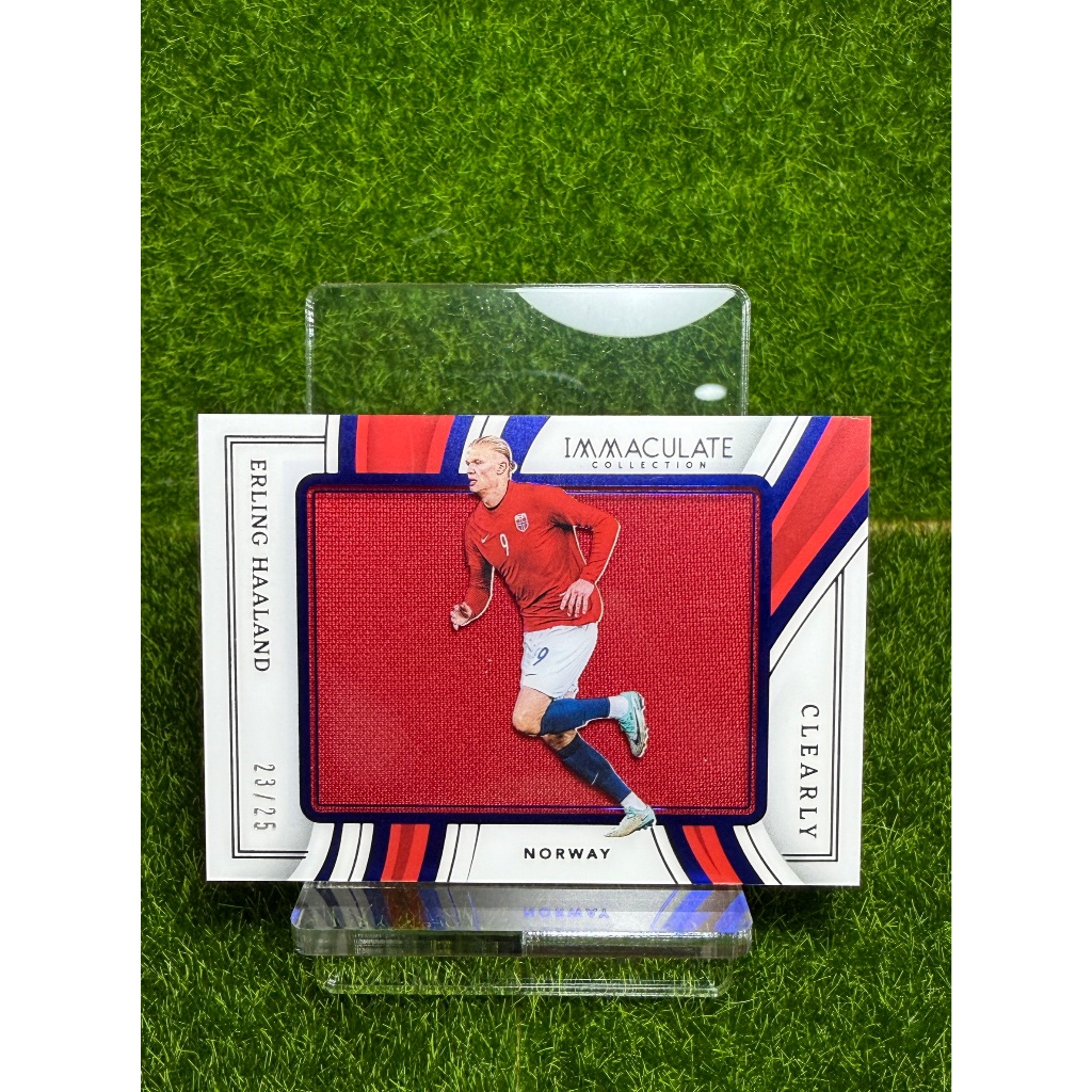PATCH RUN /25 Erling Haaland IMMACULATE Cleary Jersey #CJ-EH