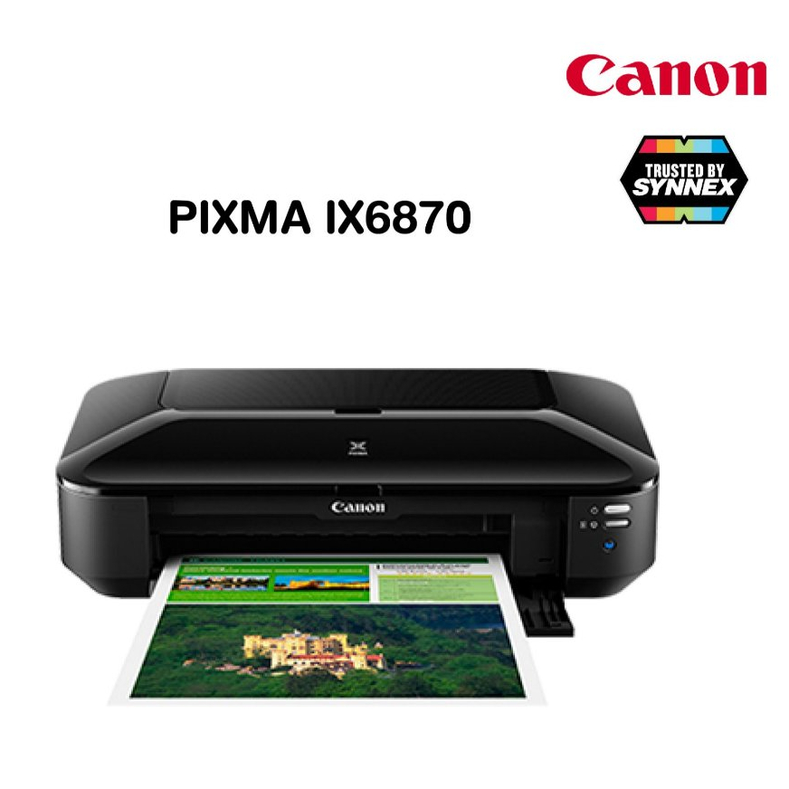 PRINTER CANON ix6770/ ix6870WIFI ปริ้น A3 พร้อมติดอิงค์แทงค์ประกัน1ปี