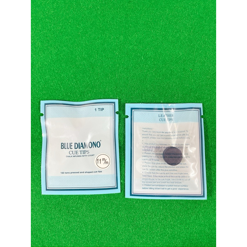 หัวคิวบูไดมอนด์แบบซองเกรดพรีเมี่ยมขนาด 11 มิล