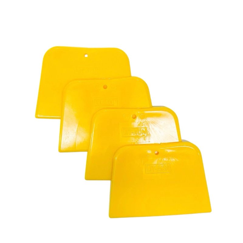 เกรียงโป้พลาสติกคละสี ยางรีดสีโป้ มีดโป้พลาสติก