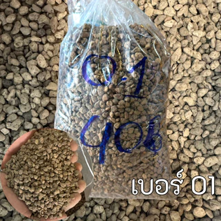 หินภูเขาไฟ หินพัมมิส สำหรับกรองตู้ปลา บ่อปลา รองพื้นตู้ปลา หรือปลูกต้นไม้ ถุง 1กิโลกรัม