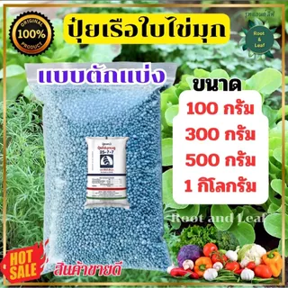 ปุ๋ย 25-7-7 ตราเรือใบไข่มุก แบบตักแบ่ง บำรุงต้น บำรุงใบ เร่งการแตกยอด ไนโตรเจนสูง ปุ๋ยเม็ดสีฟ้า พร้อมส่ง จัดส่งไว
