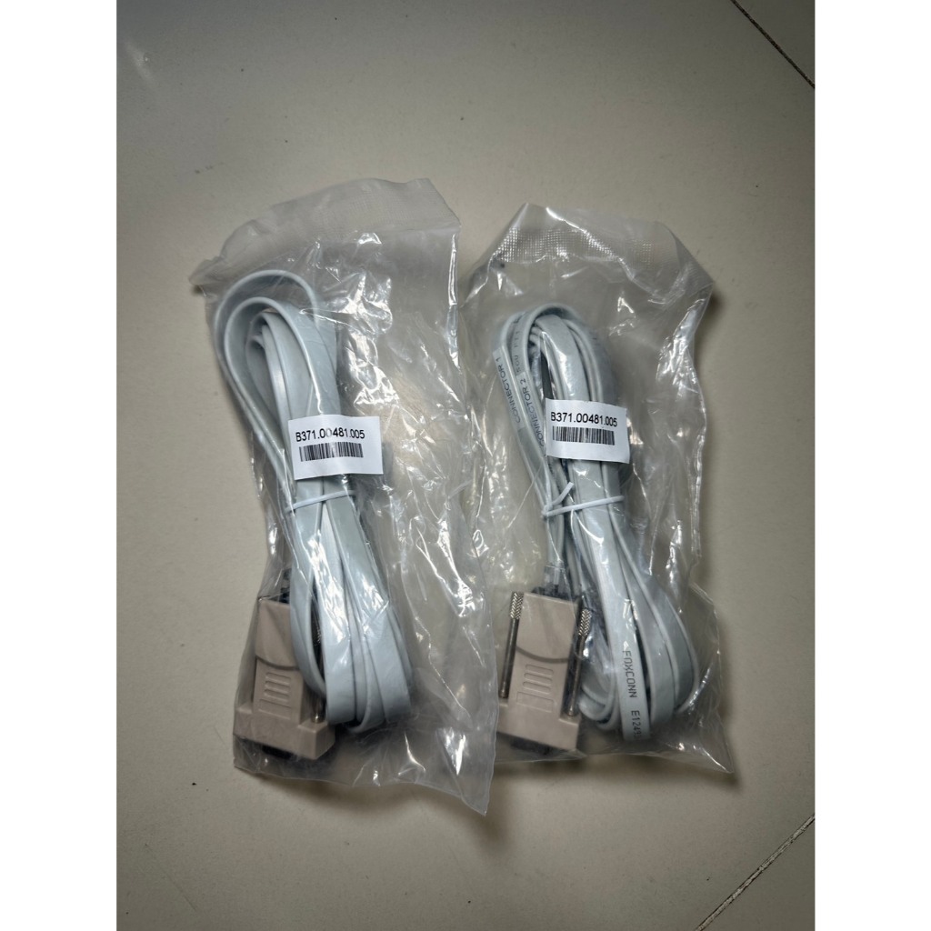 Brocade network console cable RS232 female to RJ45 B371.00481.005