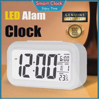 นาฬิกาปลุกสมาร์ท นาฬิกาปลุกดิจิตอล, เรืองแสง, นอน, ปฏิทิน, อ…