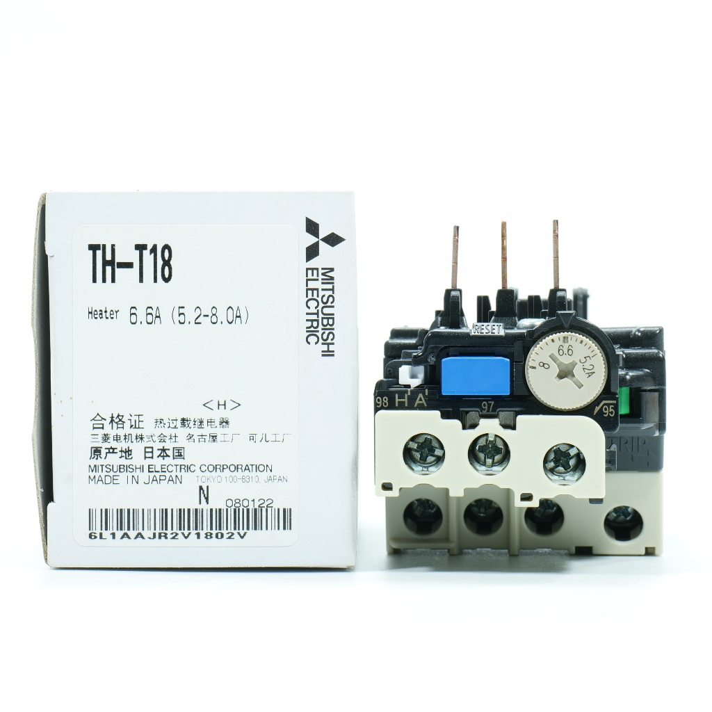 TH-T18 MITSUBISHI THERMAL OVERLOAD RELAY TH-T18 โอเวอร์โหลดรีเลย์ THT18