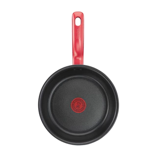 TEFAL กระทะด้ามนอนสติ๊กทรงตื้น So chef รุ่น G1350696 ขนาด 28 ซม. สีแดง