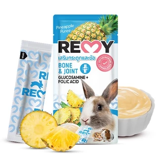 Remy เรมี่ ขนมสำหรับกระต่ายและสัตว์ฟันแทะ ทำจากผักผลไม้แท้