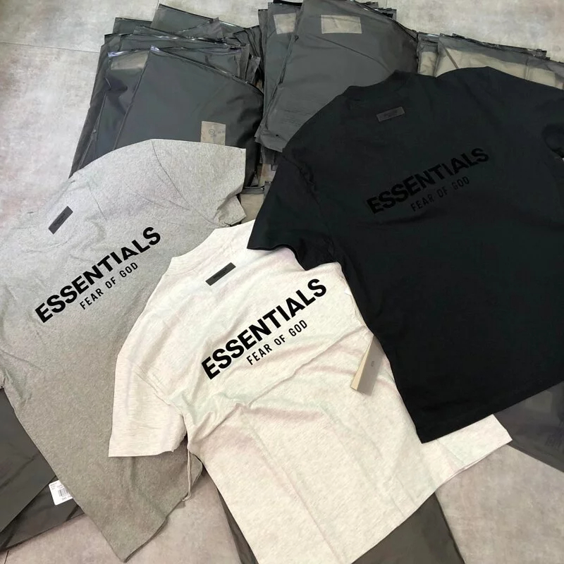 ❀ สินค้าพร้อมส่ง ❀เสื้อยืด Fear Of God Essentials(เอสเซนเชียล) แท้100% T-Shirt SS22 - รูปที่ 5