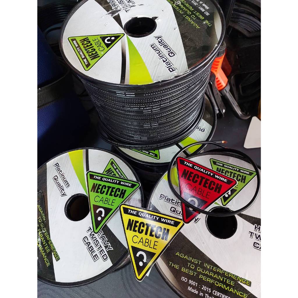 สายลำโพงNECTECHทองแดงแท้(เกรดออดิโอ)14AWGและ16AWG