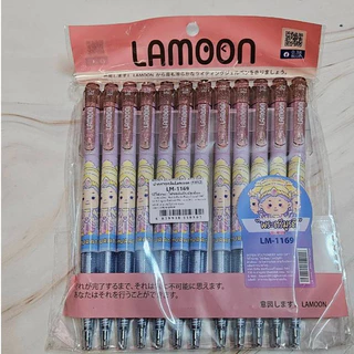 ปากกาลูกลื่น หมึกน้ำเงิน LAMOON หัว 0.38 MM สายมูเตลู