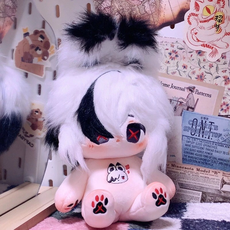 (Fanmade) ตุ๊กตา Arlecchino Genshin Impact ☘️ขนาด 20cm (ตัวเปล่า)ไม่มีชุด