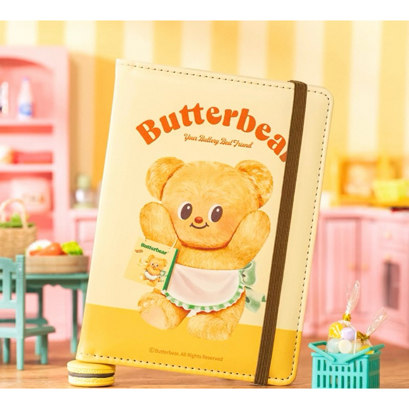 พร้อมส่ง/ของแท้🥞🧀🍞🧈 Butter Bear Passport Cover Bagกระเป๋าน้องเนย สำหรับใส่หนังสือเดินทาง
