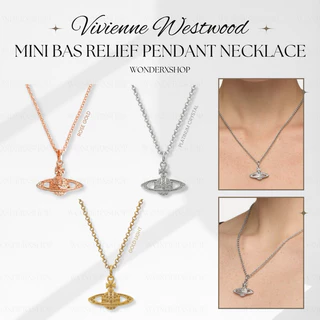 พร้อมส่ง‼️New💎Vivienne Westwood Mini Bas Relief Necklace⚡️ของแท้💯ผ่อน0%10เดือน