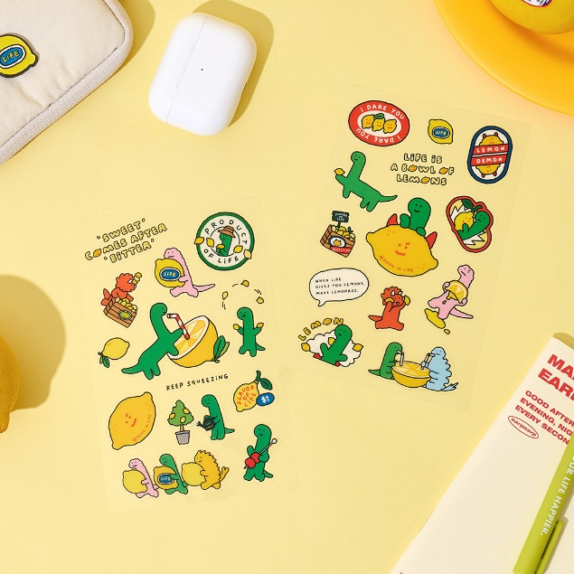 JOGUMAN Lemonade Deco Sticker สติกเกอร์