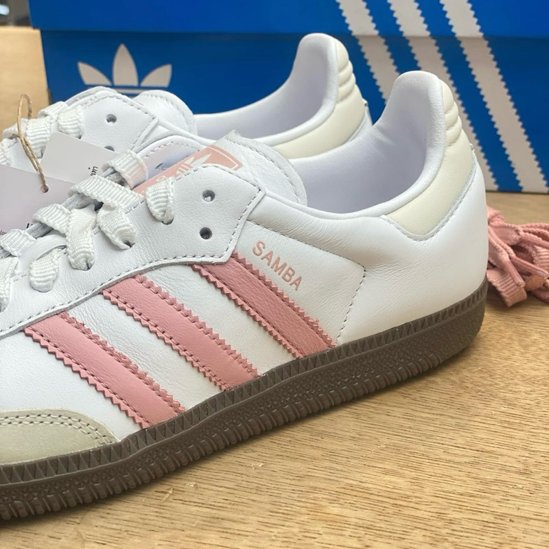 (พร้อมส่งในไทย🇹🇭) Adidas Samba OG สีชมพู ดาราใส่เยอะ ของแท้ 100% - รูปที่ 2