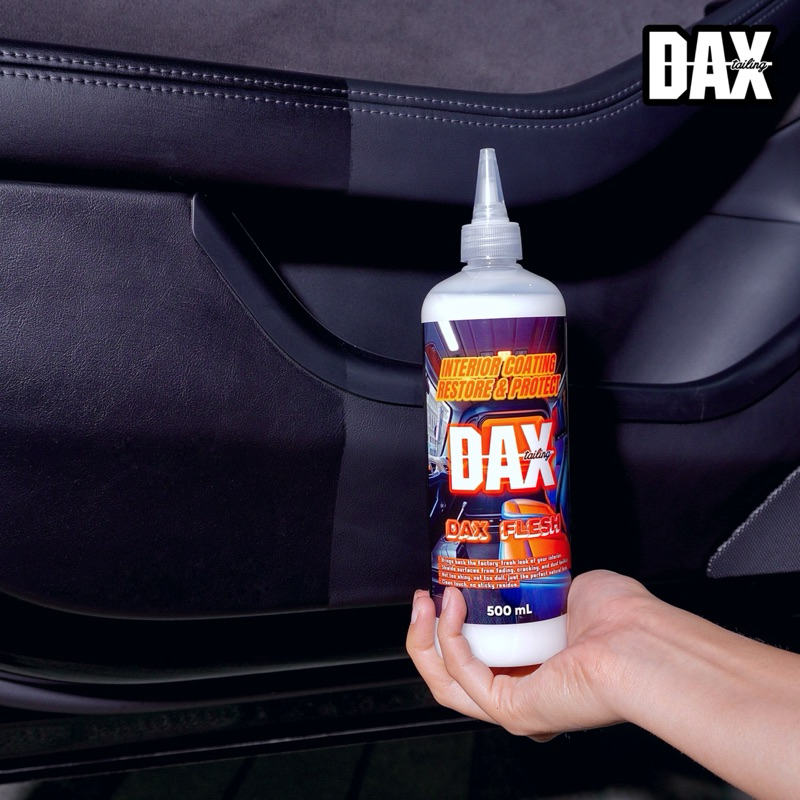 🔥3 ชิ้นแถมขนาดทดลอง🔥 เคลือบเบาะหนังและภายในรถยนต์ DAX FRESH สูตรเจลอ่อนผสานสารสกัดจากธรรมชาติ บำรุงและปกป้องพื้นผิว