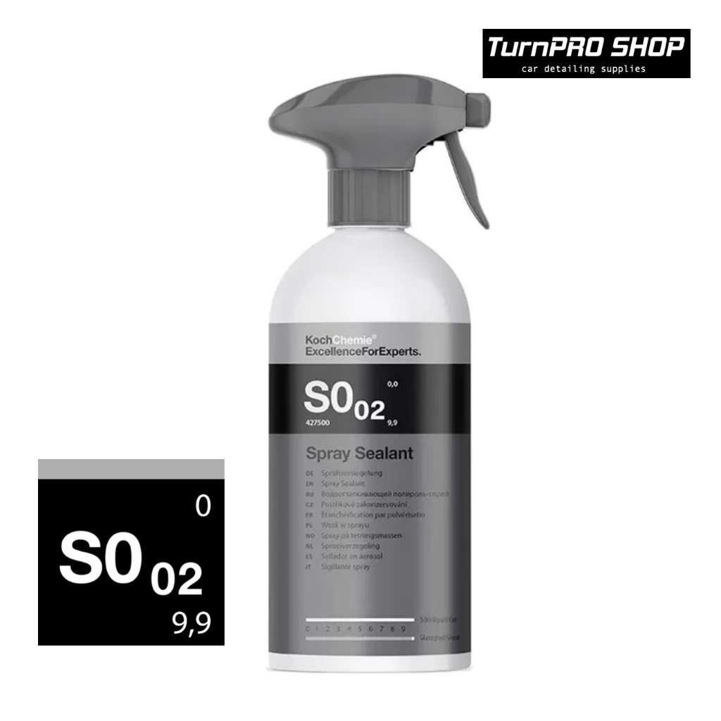 [ใหม่]Koch Chemie - Spray Sealant (S0.02) 500ml - น้ำยาเคลือบพื้นผิวสีของรถแบบพรีเมียม