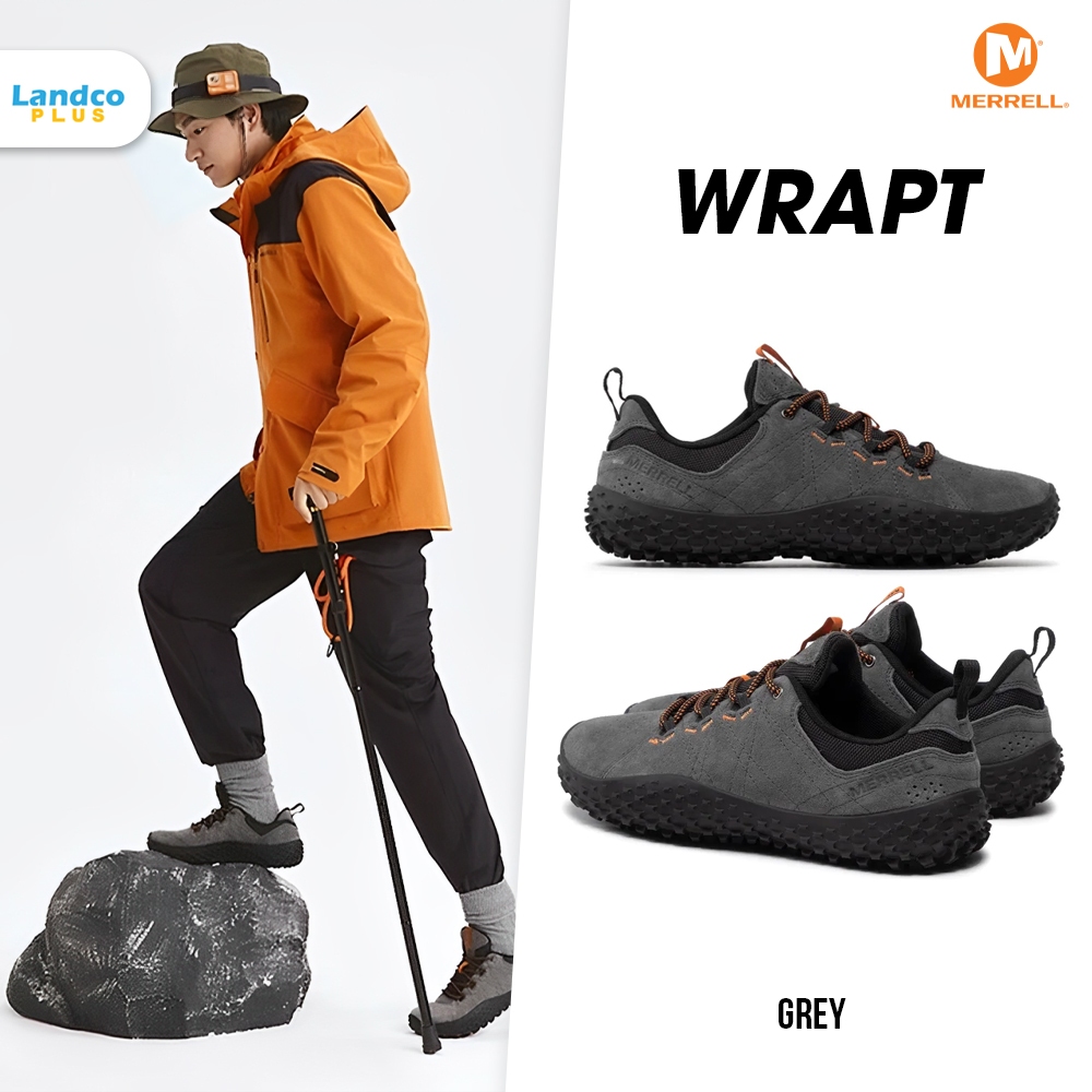 Merrell เมอเรล รองเท้าผ้าใบ สำหรับผู้ชาย M Wrapt J036009 GY(4190)