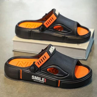 LGShoes สินค้าคุณภาพดี รองเท้าแตะผู้ชาย สีสวยแมทช์ง่ายมาก ใส่ได้ทุกวันไม่มีเบื่อ วัสดุยางอย่างดี ทำความสะอาดง่ายด้วยน๊า