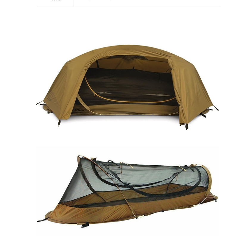 เต็นท์แคมป์ปิ้ง 1-2 คน กันน้ำ โครงอลูมิเนียม น้ำหนักเบา ตั้งง่าย แข็งแรงทนทาน - รูปที่ 6