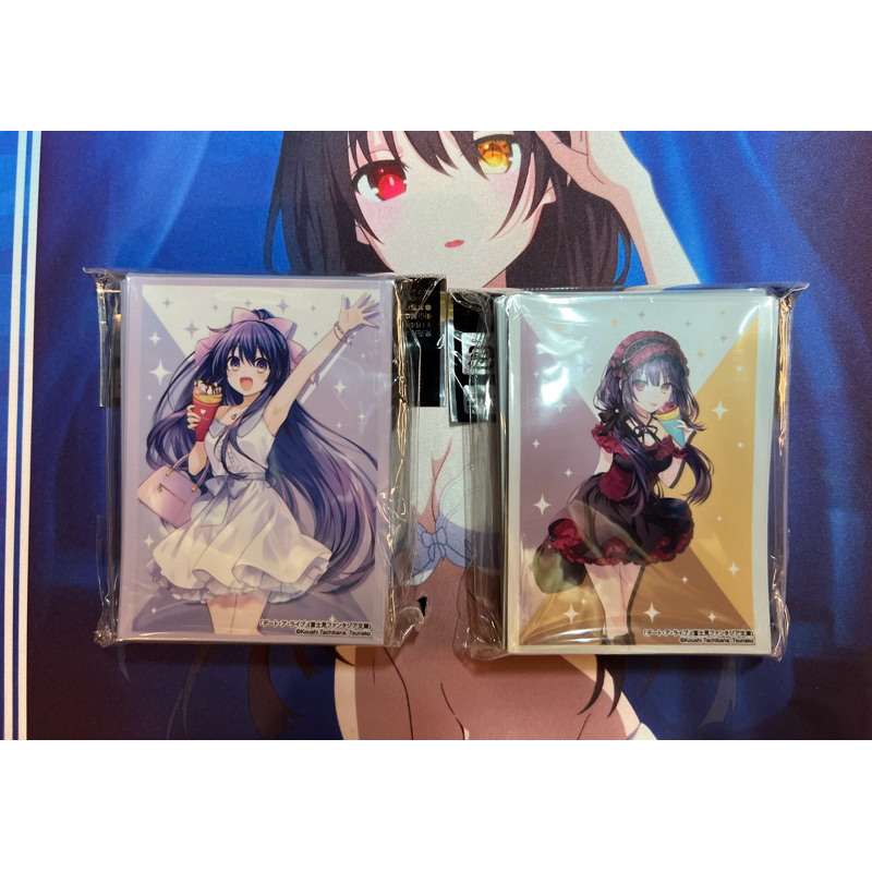 [Bushiroad Sleeve Vol.2] ซองใส่การ์ด Anime เรื่อง Date a Live ลาย Kurumi Tokisaki และ Tohka Yatogami