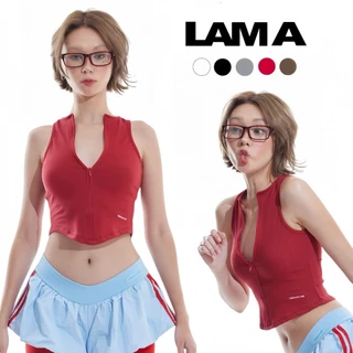 MILTY CROP เสื้อผ้าร่อง ทรงครอปเข้ารูป ซิปหน้ารูดปรับระดับได้ มี 4 ไซส์ XS / S / M / L