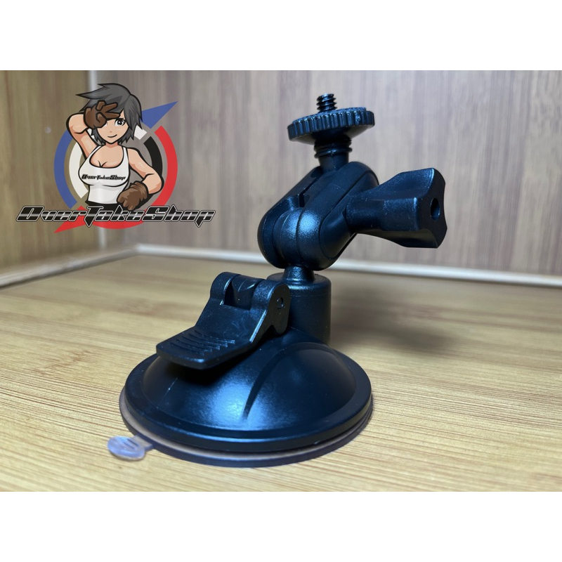 ชุดขาจับดูดกระจก  สำหรับ Qstarz คิวสตาร์ 8000GT Drag Circiut GPS ตัวจับเวลารถแดรกเซอร์กิต