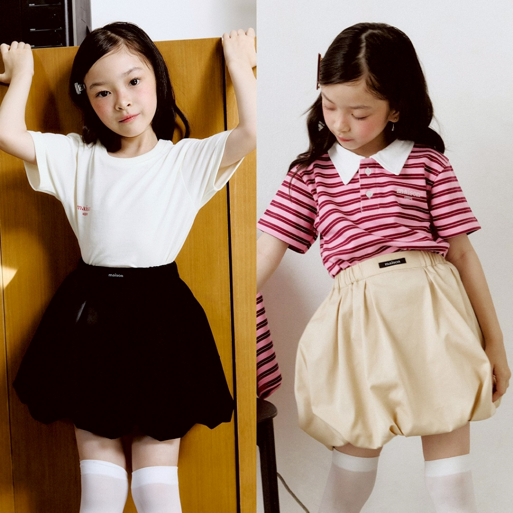 maison KEEPS Kids | Gail Balloon Skort | กระเปง เด็ก (กระโปรงกางเกง) มีให้เลือก 2 Size