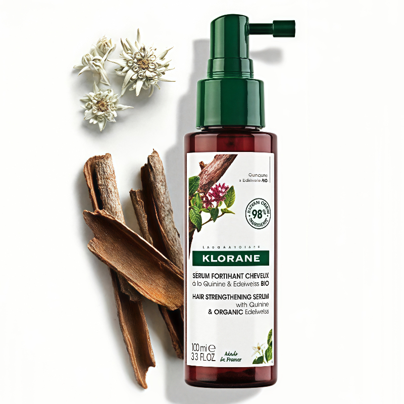 Klorane Shampoo 400ml แชมพู โคลแรน ช่วยให้เส้นผมบางมีความแข็งแรง เสริมการรักษาผมร่วง KLORANE