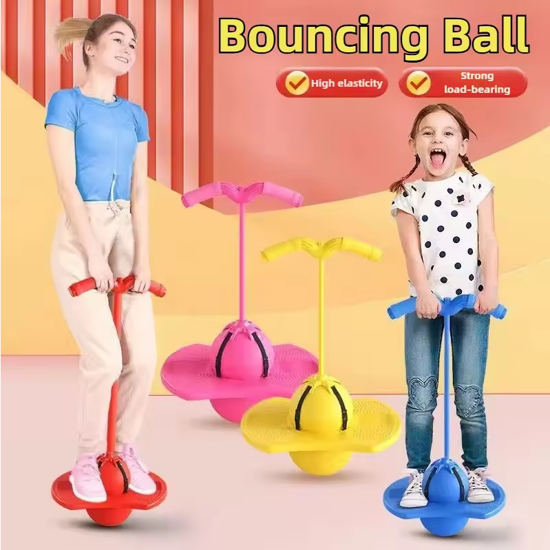 Bouncing Ball กบกระโดดอุปกรณ์ออกกําลังกายความสูงยาวเพิ่มกระโดดสูง Bouncing Ball อุปกรณ์การฝึกสมดุลของเด็ก