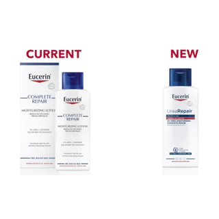 ยูเซอริน คอมพลีท Eucerin 5%UreaRepair Complete Repair Moisture Lotion 250ml ฝาน้ำเงินโฉมใหม่ [8412094]ไม่มีกล่อง