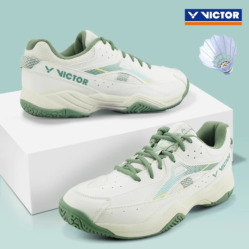 รองเท้าแบดมินตัน VICTOR ระดับเริ่มต้น รองเท้าผ้าใบครบวงจร ขนาดกว้าง A170II เปิดตัวสีใหม่