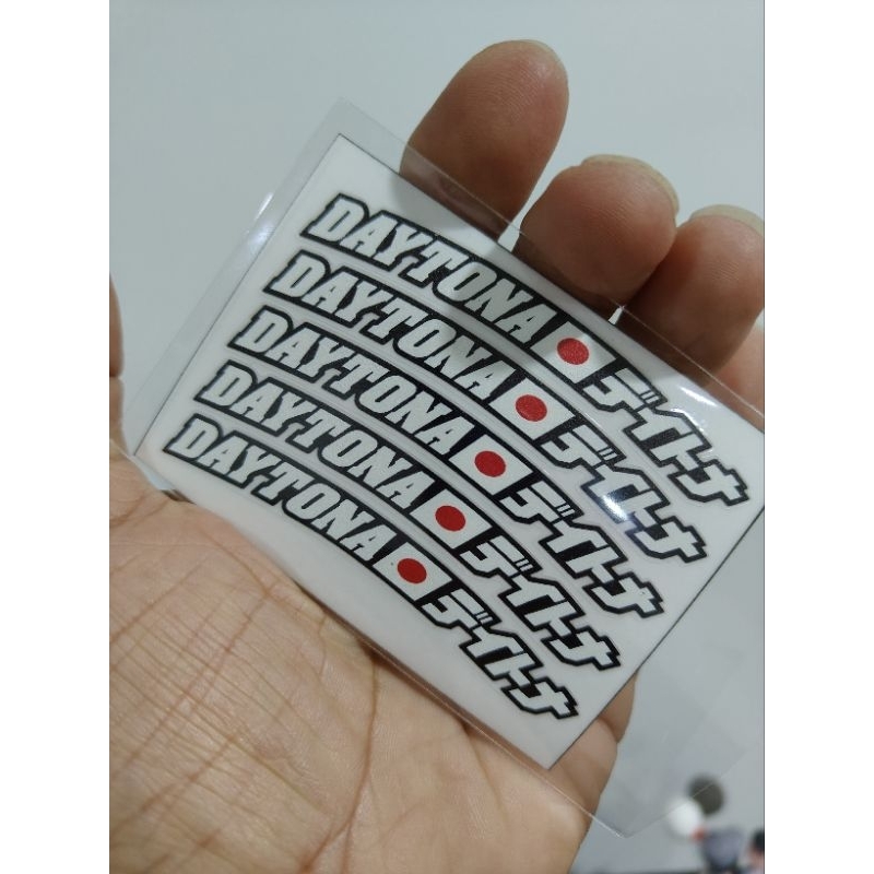 sticker Daytona ติดขอบล้อ 10"