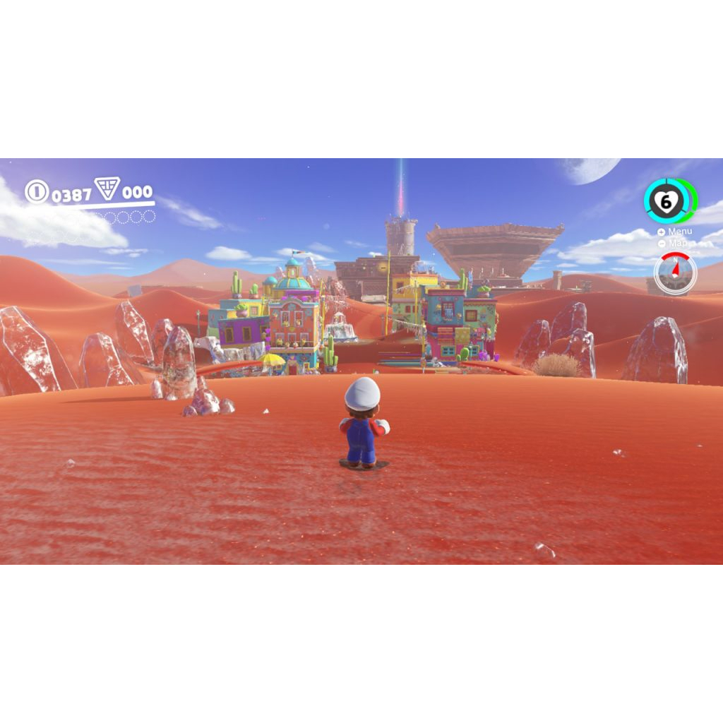 ✨️ มือ1 ‼️ สินค้าพร้อมส่ง Super Mario Odyssey Nintendo switch 🎉