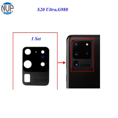 กระจกเลนส์กล้อง Samsung Galaxy S20 Ultra,G988