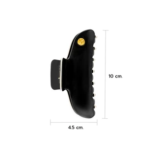Meoli Hair Accessories Claw Clip รุ่น Chamonix กิ๊บหนีบผม กิ๊บติดผม ถนอมเส้นผม สีขาว สีดำ โทนสุภาพ เรียบหรู