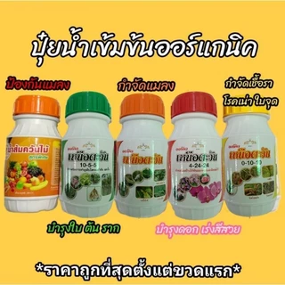 สมุนไพรกำจัดแมลง ออร์คิดโกลด์เด้นสีส้ม ไล่แมลง กำจัดศัตรูพืชแบบปลอดภัยต่อคน สมุนไพรจากสะเดา ใบยาสูบ สาปเสือ